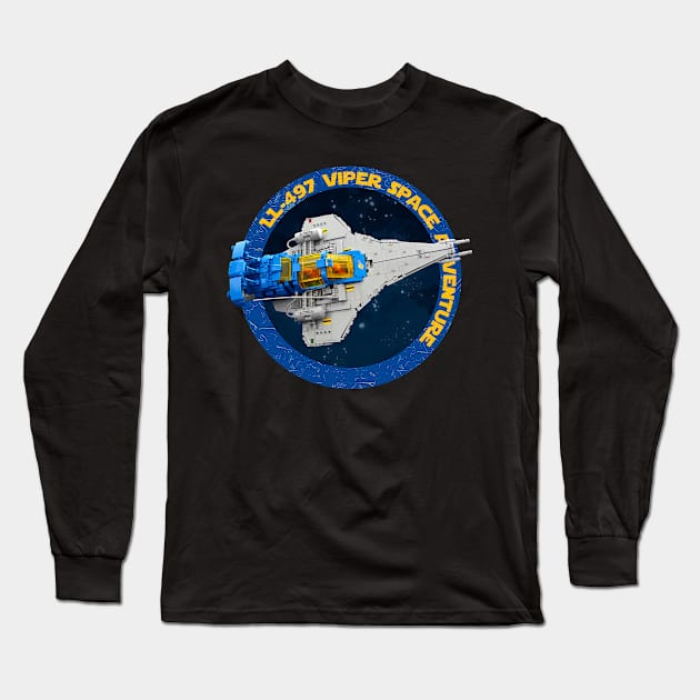 LL 497 Viper Space Adventure Long Sleeve T-Shirt by mamahkian